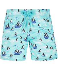 Boys Others Printed - Boys Swimwear 1995 Penguins On The Rock !, Lagoon front view