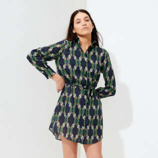 womens cotton shirt dress