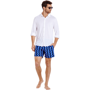 Uomo Altri Unita - Camicia uomo in jersey di lyocell a tinta unita, Bianco supp2 Uomo Altri Unita - Camicia uomo in jersey di lyocell a tinta unita, Bianco supp2