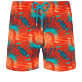 Hombre Autros Estampado - Bañador elástico con estampado Nautilius Tie  & Dye para hombre, Amapola vista frontal