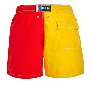 Herren Klassische Bestickt - Herren Bademode mit buntem, aufgesticktem Vilebrequin Haifisch – Vilebrequin x JCC+ – Limitierte Serie, Weiss back Herren Klassische Bestickt - Herren Bademode mit buntem, aufgesticktem Vilebrequin Haifisch – Vilebrequin x JCC+ – Limitierte Serie, Weiss back