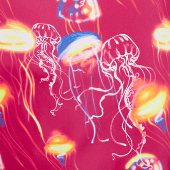 Men Ultra-light and packable Swim Trunks Neo Medusa Burgundy print