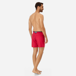 Hombre Clásico ultra ligero Liso - Bañador ultraligero y plegable con estampado Bicolor para hombre, Grosella backworn Hombre Clásico ultra ligero Liso - Bañador ultraligero y plegable con estampado Bicolor para hombre, Grosella backworn