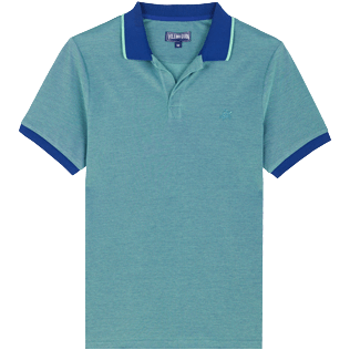 Men Others Solid - Men Changing Cotton Pique Polo Shirt Solid, Batik blue front Men Others Solid - Men Changing Cotton Pique Polo Shirt Solid, Batik blue front