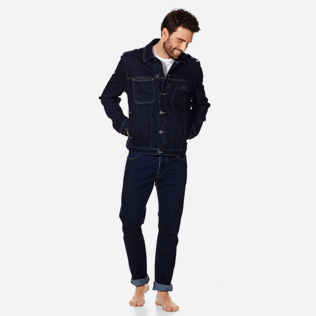 Men Others Solid - Men Denim Tracker Jacket, Dark denim w1 supp3 Men Others Solid - Men Denim Tracker Jacket, Dark denim w1 supp3