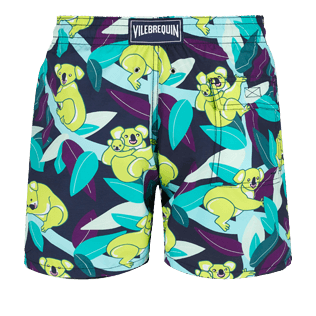 Men Classic Printed - Men Swim Trunks Koalas, Navy back Men Classic Printed - Men Swim Trunks Koalas, Navy back