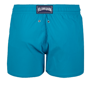 Men Short classic Solid - Men short and fitted stretch swimtrunks solid, Seychelles back Men Short classic Solid - Men short and fitted stretch swimtrunks solid, Seychelles back
