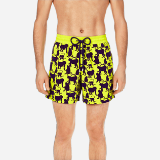 Homme Classique Moorea Imprimé - Maillot de bain Homme Happy Monkey Flocké, Chartreuse supp1 Homme Classique Moorea Imprimé - Maillot de bain Homme Happy Monkey Flocké, Chartreuse supp1