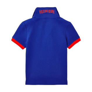 Boys Others Solid - Boys Cotton Pique Polo shirt Solid, Neptune blue back Boys Others Solid - Boys Cotton Pique Polo shirt Solid, Neptune blue back