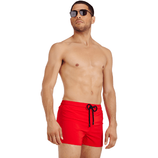 Homme CLASSIQUE COURT Uni - Maillot de bain homme Stretch Court uni, Rouge medicis supp3 Homme CLASSIQUE COURT Uni - Maillot de bain homme Stretch Court uni, Rouge medicis supp3
