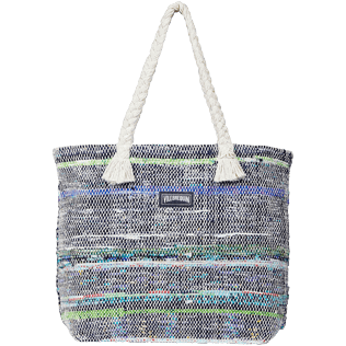 Andere Bedruckt - Große, umweltfreundliche Strandtasche, Blau front Andere Bedruckt - Große, umweltfreundliche Strandtasche, Blau front