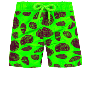 Jungen Andere Bedruckt - Boys Ultra-light and packable Swimwear Shell Game Flocked, Neon grün frontworn Jungen Andere Bedruckt - Boys Ultra-light and packable Swimwear Shell Game Flocked, Neon grün frontworn
