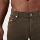 Men Others Solid - Men 5-Pockets Pants Solid, Brown details view 5