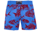 Boys Others Printed - Boys Swimwear Ultra-light and packable 2018 Prehistoric Fish Flocked, Sea blue back view