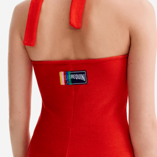 Femme AUTRES Uni - Combishort Femme en éponge - Vilebrequin x JCC+ - Edition limitée, Coquelicot supp2 Femme AUTRES Uni - Combishort Femme en éponge - Vilebrequin x JCC+ - Edition limitée, Coquelicot supp2