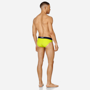 Herren Slips und Boxer Uni - Solid Badehose mit Elastikgürtel für Herren, Chartreuse backworn Herren Slips und Boxer Uni - Solid Badehose mit Elastikgürtel für Herren, Chartreuse backworn
