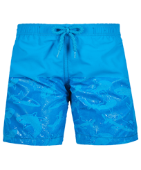 Boys Others Magic - Boys Swimwear 2011 Les Requins Water-reactive, Hawaii blue front worn view