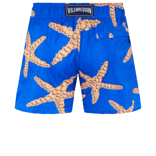 Boys Others Printed - Boys Swimwear Ultra-light and packable Sand Starlettes, Sea blue back view