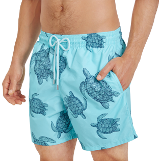 Hombre Clásico Estampado - Bañador con estampado Tortues Galuchat para hombre - Exclusiva online, Acqua supp1 Hombre Clásico Estampado - Bañador con estampado Tortues Galuchat para hombre - Exclusiva online, Acqua supp1