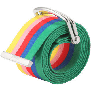 Men Others Printed - Water-resistant belt Rainbow - Vilebrequin x JCC+ - Limited Edition, White front Men Others Printed - Water-resistant belt Rainbow - Vilebrequin x JCC+ - Limited Edition, White front