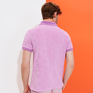 Homme AUTRES Uni - Polo Eponge homme uni, Baies roses backworn Homme AUTRES Uni - Polo Eponge homme uni, Baies roses backworn
