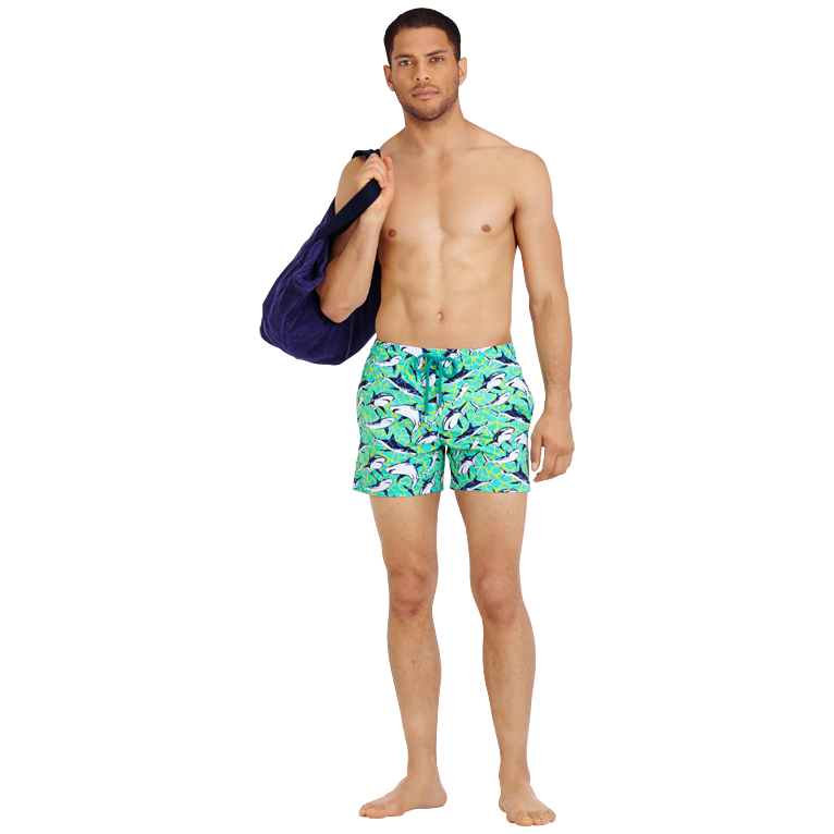 Men Swimwear Stretch Sharks | Vilebrequin Website | MSOH9F05