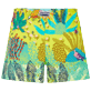 Mujer Autros Estampado - Pantalón corto de baño con estampado Jungle Rousseau para mujer, Jengibre vista trasera