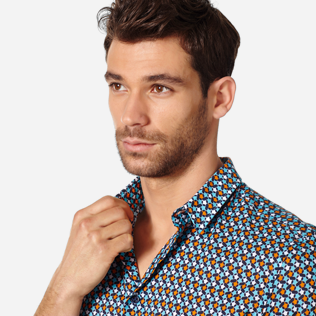 Andere Bedruckt - Unisex Cotton Shirt Turtles Stars, Marineblau supp1 Andere Bedruckt - Unisex Cotton Shirt Turtles Stars, Marineblau supp1