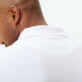 Hombre Autros Liso - Polo en tejido terry de color liso para hombre, Blanco detalles vista 3