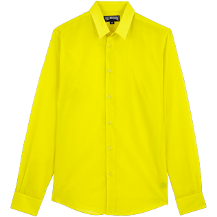 AUTRES Uni - Chemise en voile de coton Unisexe Unie, Gingembre front AUTRES Uni - Chemise en voile de coton Unisexe Unie, Gingembre front