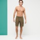 Men Others Solid - Men Linen Bermuda Shorts Natural Dye, Scrub details view 3