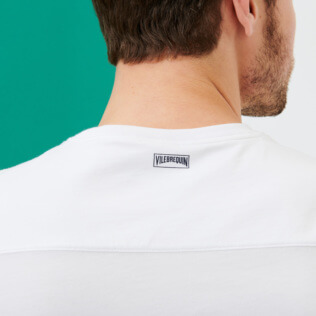 Men Others Solid - Men Pima Cotton Jersey T-Shirt Solid, White supp3 Men Others Solid - Men Pima Cotton Jersey T-Shirt Solid, White supp3