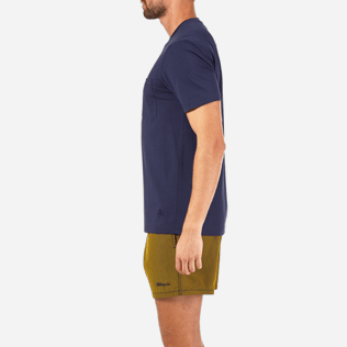 Men Others Solid - Men Pima Cotton Jersey T-Shirt Solid, Navy supp3 Men Others Solid - Men Pima Cotton Jersey T-Shirt Solid, Navy supp3