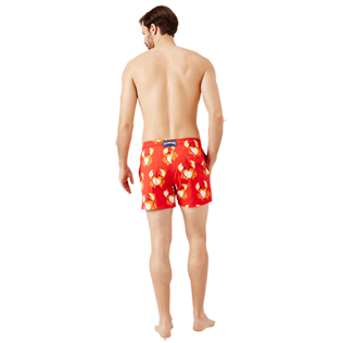 Men Stretch classic Printed - Men Swimwear Stretch St Valentin 2020, Medicis red backworn Men Stretch classic Printed - Men Swimwear Stretch St Valentin 2020, Medicis red backworn