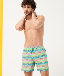 Men Others Printed - Men Swimwear Jewels Of Shell, Lazulii blue front worn view