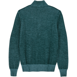 Herren Andere Uni - Wollpullover mit Reißverschlussausschnitt für Herren, Chlorophyle back Herren Andere Uni - Wollpullover mit Reißverschlussausschnitt für Herren, Chlorophyle back