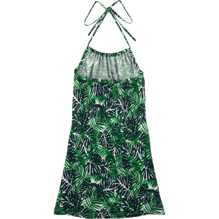 Mujer Autros Estampado - Vestido anudado alrededor del cuello con estampado Madrague, Blanco back Mujer Autros Estampado - Vestido anudado alrededor del cuello con estampado Madrague, Blanco back