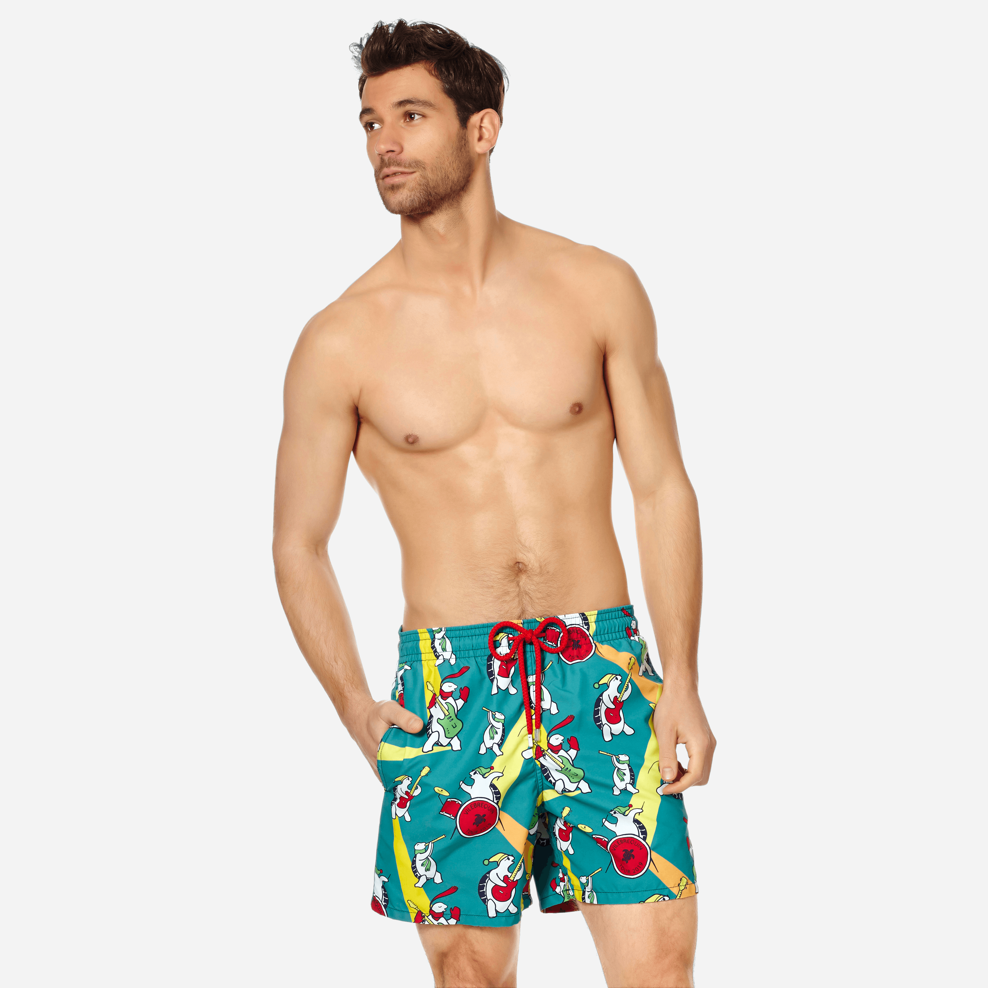 Maillots de bain Homme - Maillot de bain Homme Vilebrequin Turtles Tour - MAILLOT DE BAIN - MOOREA -