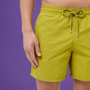 男款 Classic 纯色 - 男士纯色泳裤, Matcha 细节视图1
