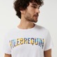Uomo Altri Stampato - T-shirt uomo in cotone Octopus Band, Bianco dettagli vista 1
