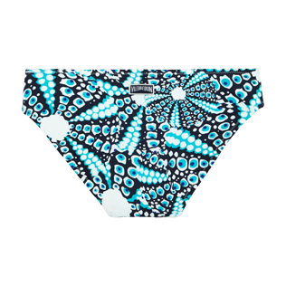 Niñas Autros Estampado - Braguitas de bikini con estampado Oursinade para niña, Azul marino back Niñas Autros Estampado - Braguitas de bikini con estampado Oursinade para niña, Azul marino back