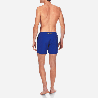 Men Flat belts Solid - Men Flat Belt Stretch Swimwear Solid, Neptune blue backworn Men Flat belts Solid - Men Flat Belt Stretch Swimwear Solid, Neptune blue backworn