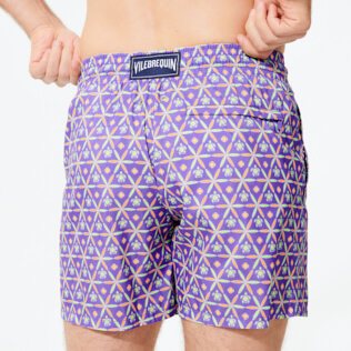 Hombre Clásico ultra ligero Estampado - Bañador ultraligero y plegable Indian Ceramic para hombre, Madras supp1 Hombre Clásico ultra ligero Estampado - Bañador ultraligero y plegable Indian Ceramic para hombre, Madras supp1