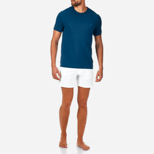 Homme AUTRES Uni - T-Shirt Piqué de coton Uni, Embruns frontworn Homme AUTRES Uni - T-Shirt Piqué de coton Uni, Embruns frontworn