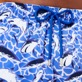 男款 Long classic 印制 - 男士 2009 Les Requins 长款泳裤, Sea blue 细节视图1