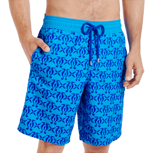 Homme CLASSIQUE LONG Imprimé - Maillot de bain homme Flocké Hippocampes, Piscine supp1 Homme CLASSIQUE LONG Imprimé - Maillot de bain homme Flocké Hippocampes, Piscine supp1