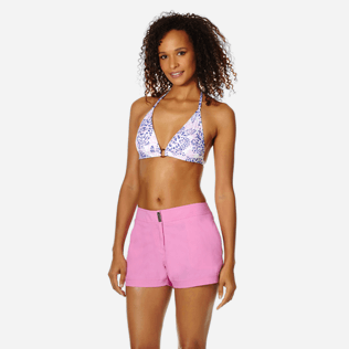 Femme AUTRES Uni - Shorty en Matière maillot de bain Stretch Femme Uni, Petunia frontworn Femme AUTRES Uni - Shorty en Matière maillot de bain Stretch Femme Uni, Petunia frontworn