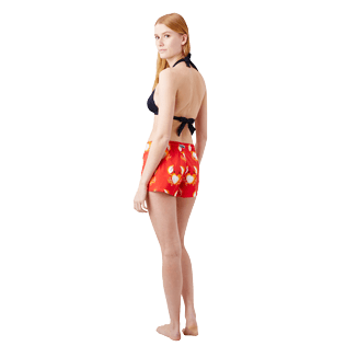 女款 Others 印制 - 2020 年情人节图案女士游泳短裤, Medicis red backworn 女款 Others 印制 - 2020 年情人节图案女士游泳短裤, Medicis red backworn