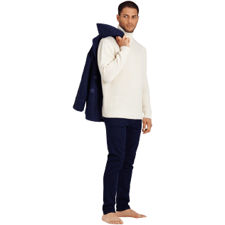 Men Others Solid - Men Wool Roll neck, Ecru supp2 Men Others Solid - Men Wool Roll neck, Ecru supp2