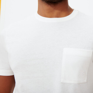 Men Others Solid - Men Organic Cotton T-Shirt Solid, Chalk supp2 Men Others Solid - Men Organic Cotton T-Shirt Solid, Chalk supp2